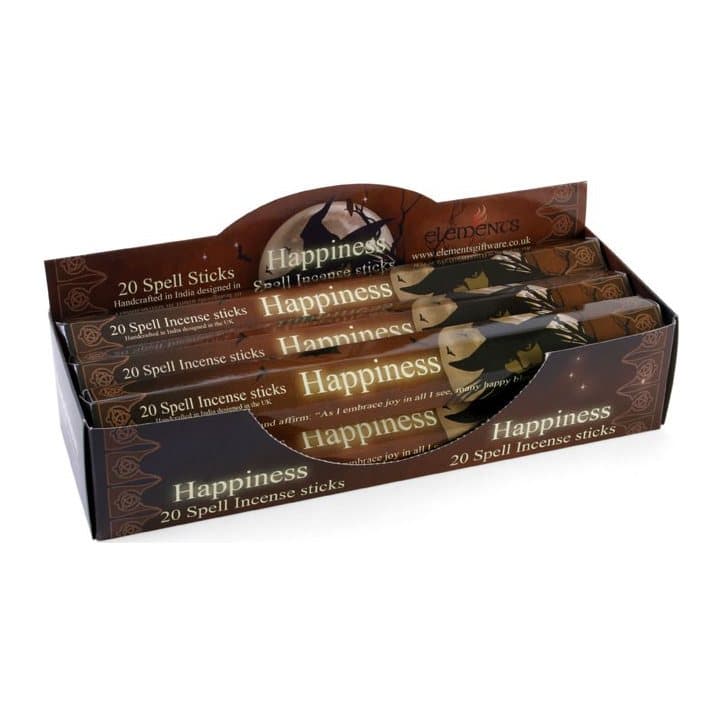 Display box of six packs of Lisa Parker incense sticks