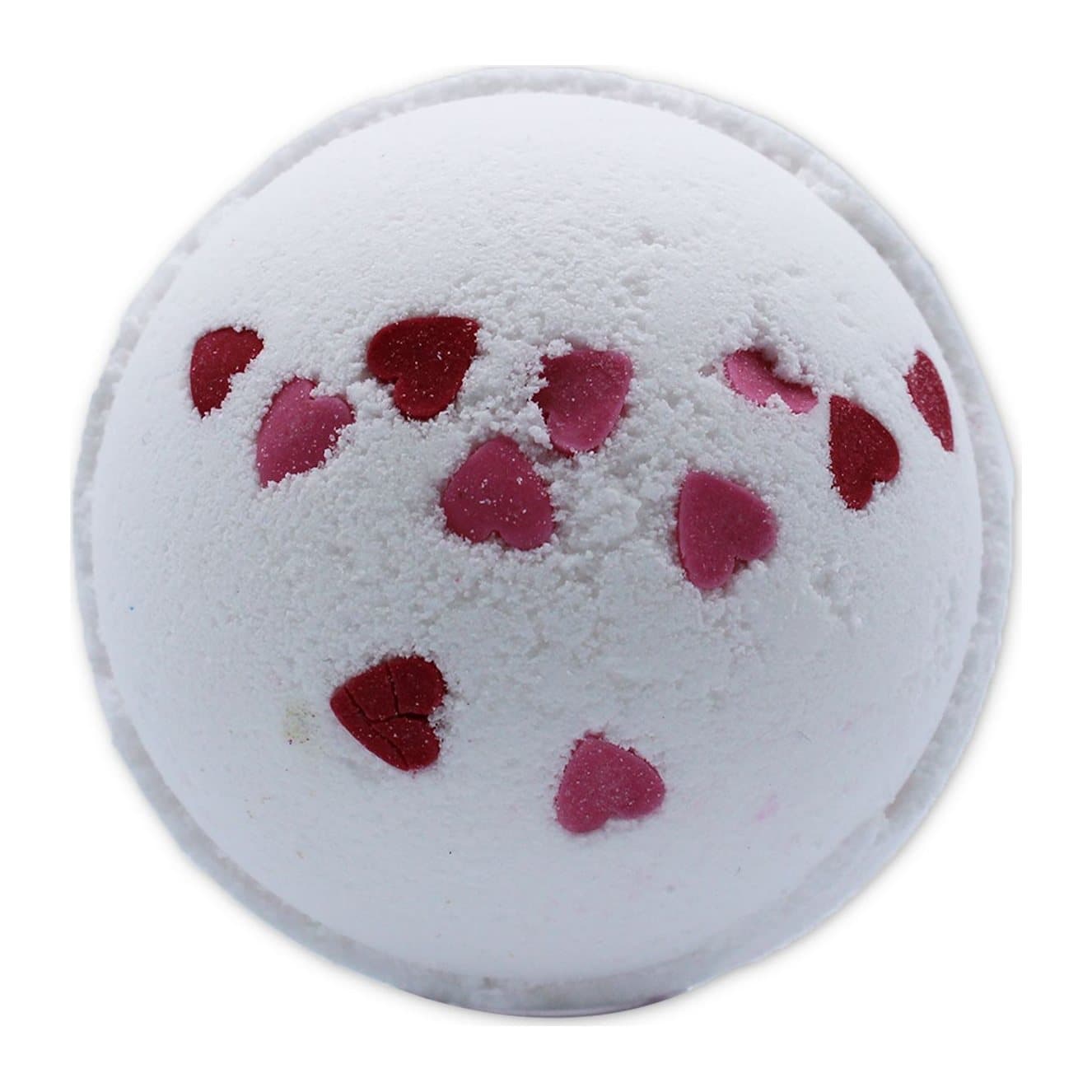 Bath bombs in Love Hearts and Rainbow designs