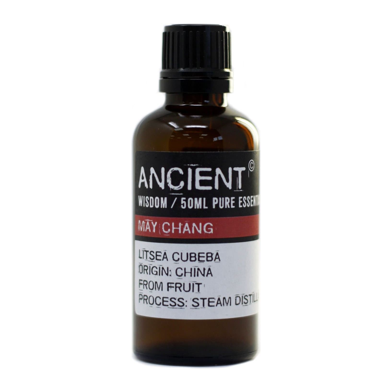 50 ml bottle of May Chang essential oil