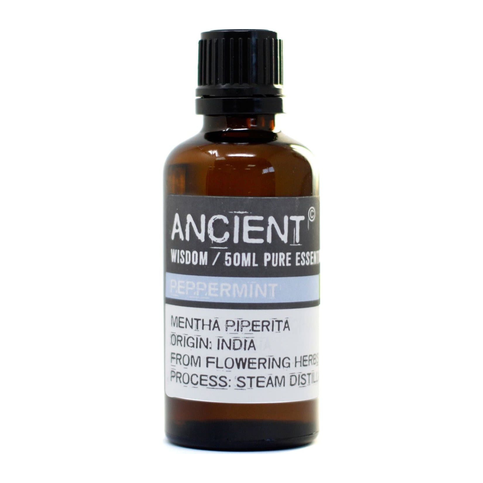 50 ml bottle of peppermint essential oil