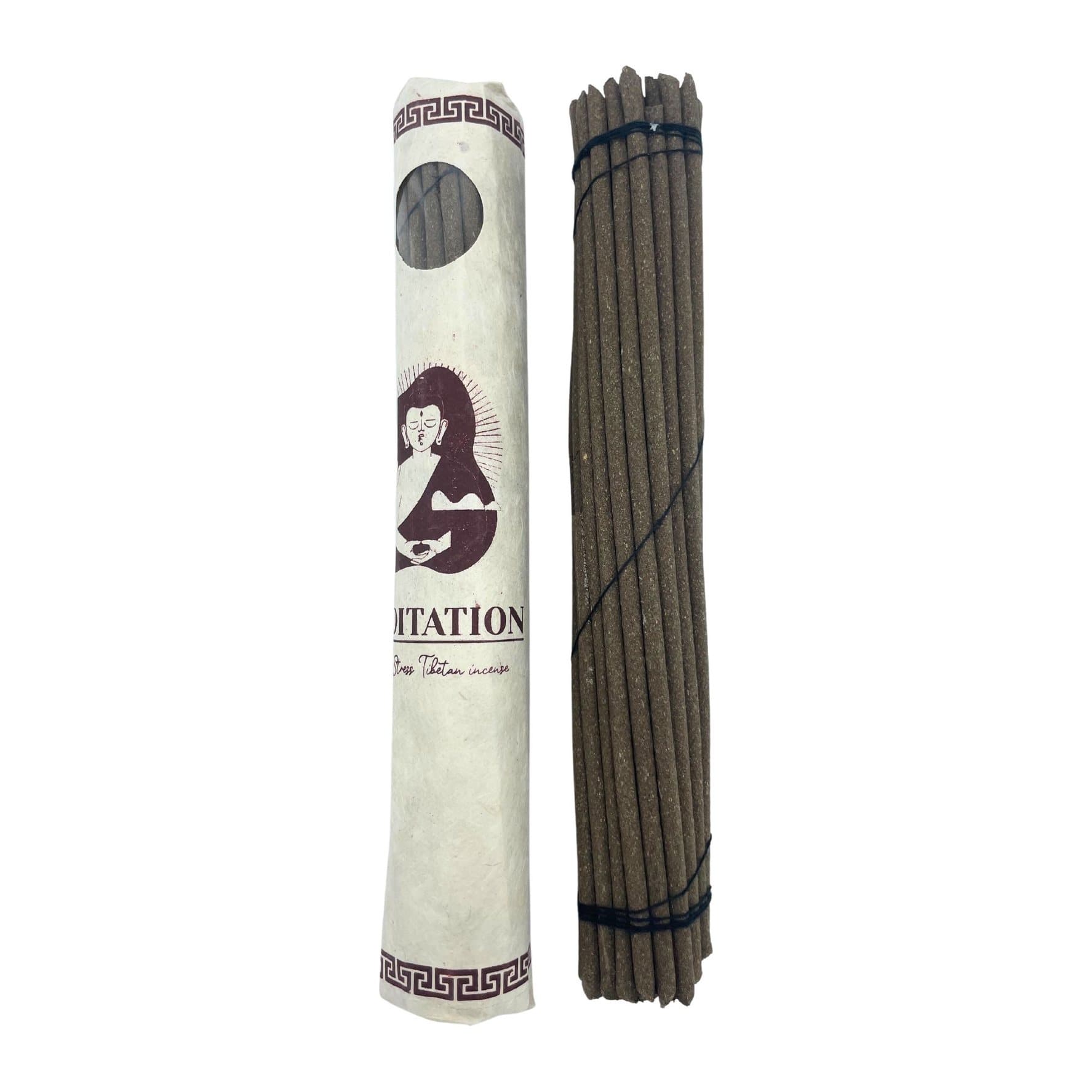 Roll of hand-rolled Tibetan incense sticks