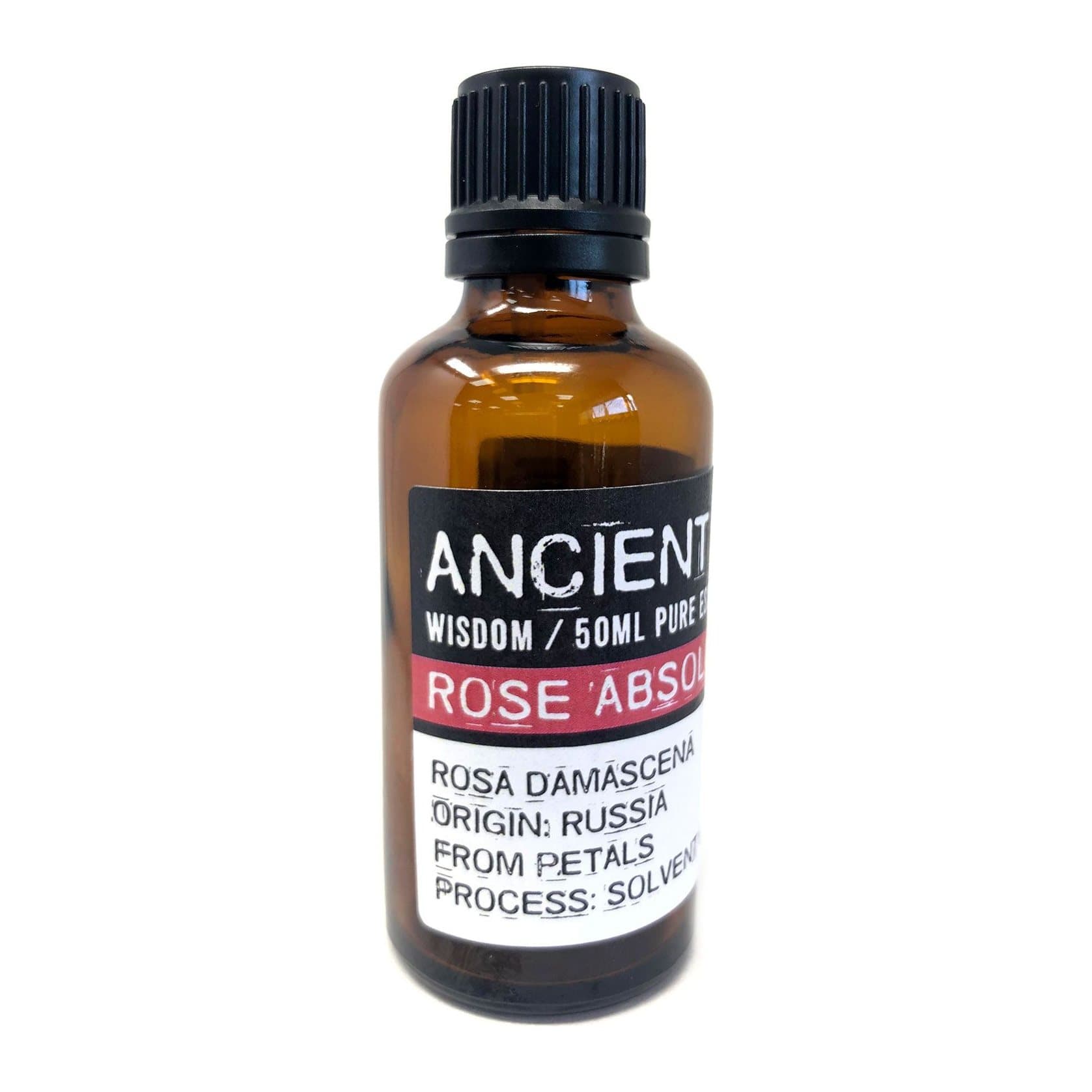 50 ml bottle of rose absolute essential oil