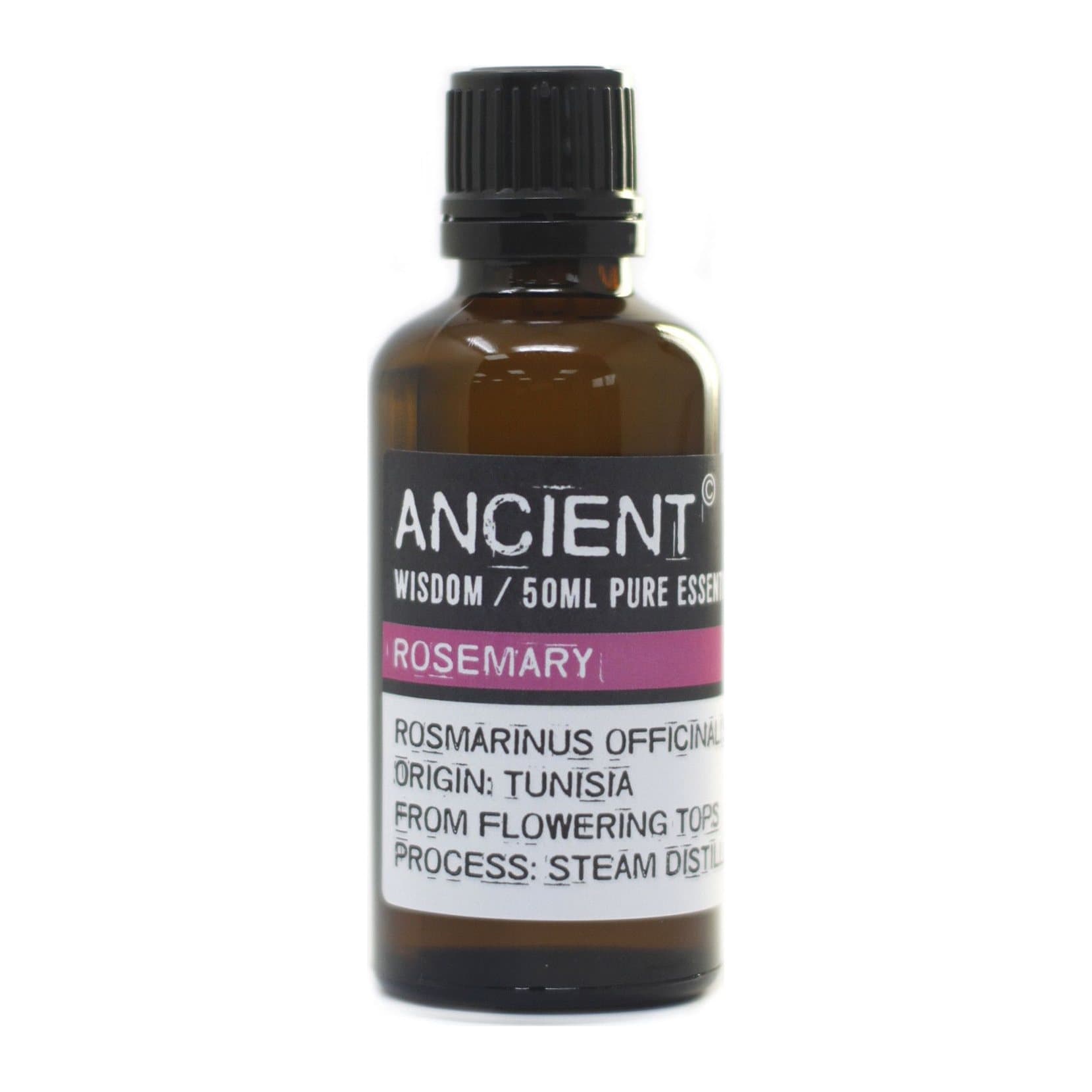 50 ml bottle of rosemary essential oil