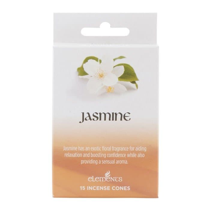 Display box of 12 packs of jasmine incense cones