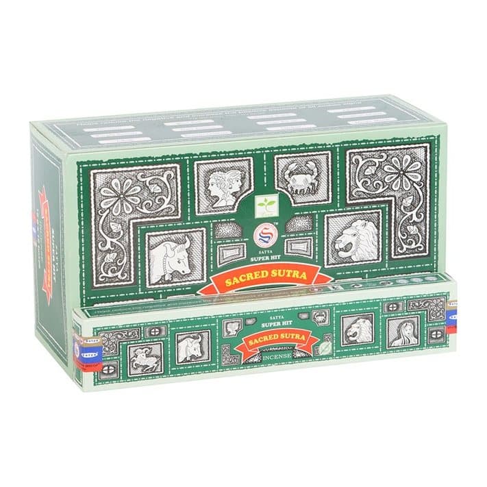 Box of 12 packs of Satya Superhit Sacred Sutra incense sticks