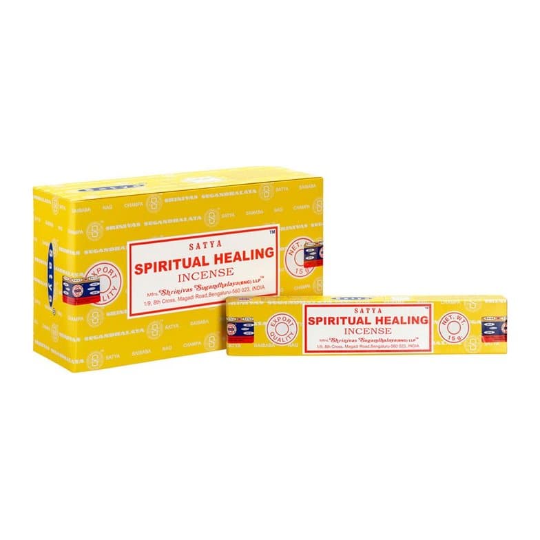 Box of 12 packs of Satya spiritual incense sticks