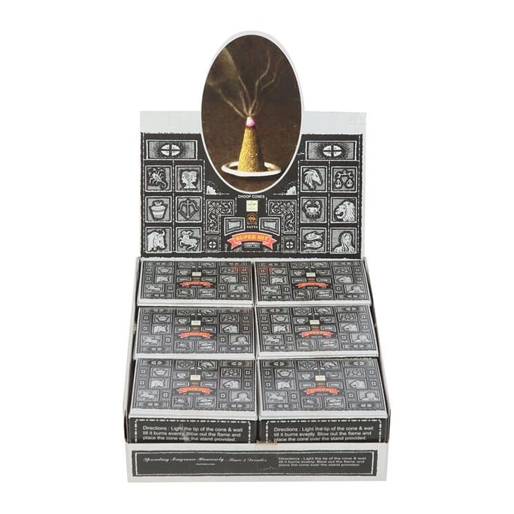 Box of Satya Super Hit dhoop incense cones