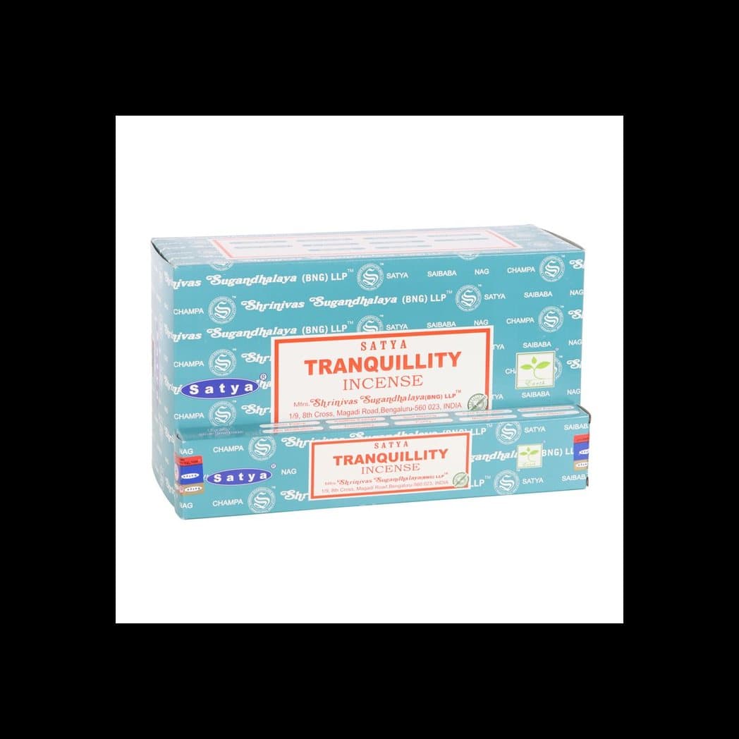 Box of 12 packs of Satya Tranquility incense sticks