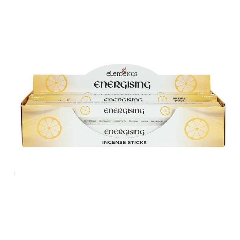 Box of 6 packs of Elements lemon, lime and grapefruit incense sticks