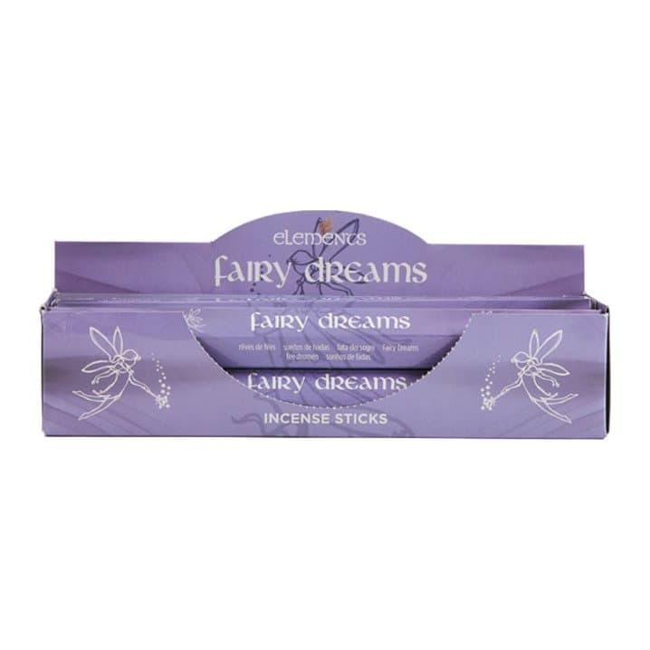 Box of 6 packs of Elements Fairy Dreams vanilla incense sticks