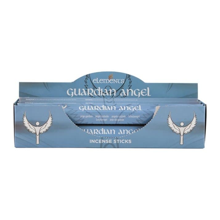 Box of six packs of Elements Guardian Angel lavender incense sticks