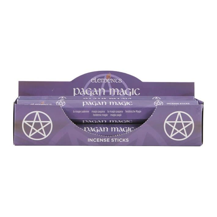 Box of six packs of Elements Pagan Magic incense sticks
