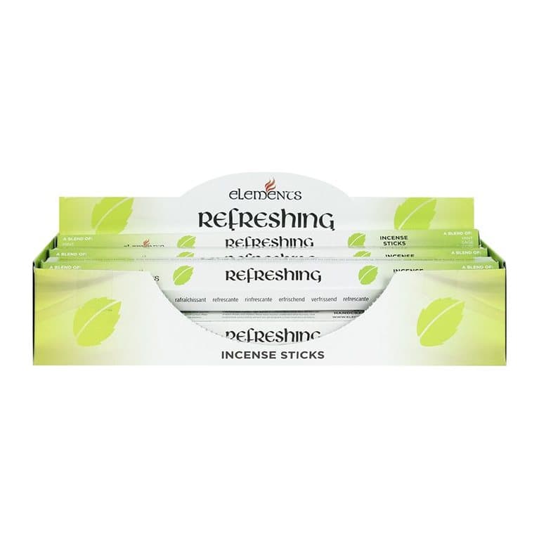 Box of 6 packs of Elements refreshing incense sticks