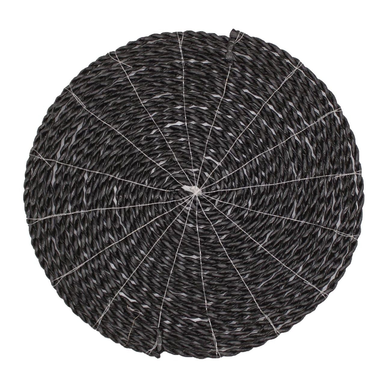 Set of six seagrass and rattan wall art pieces, Bintang Collection