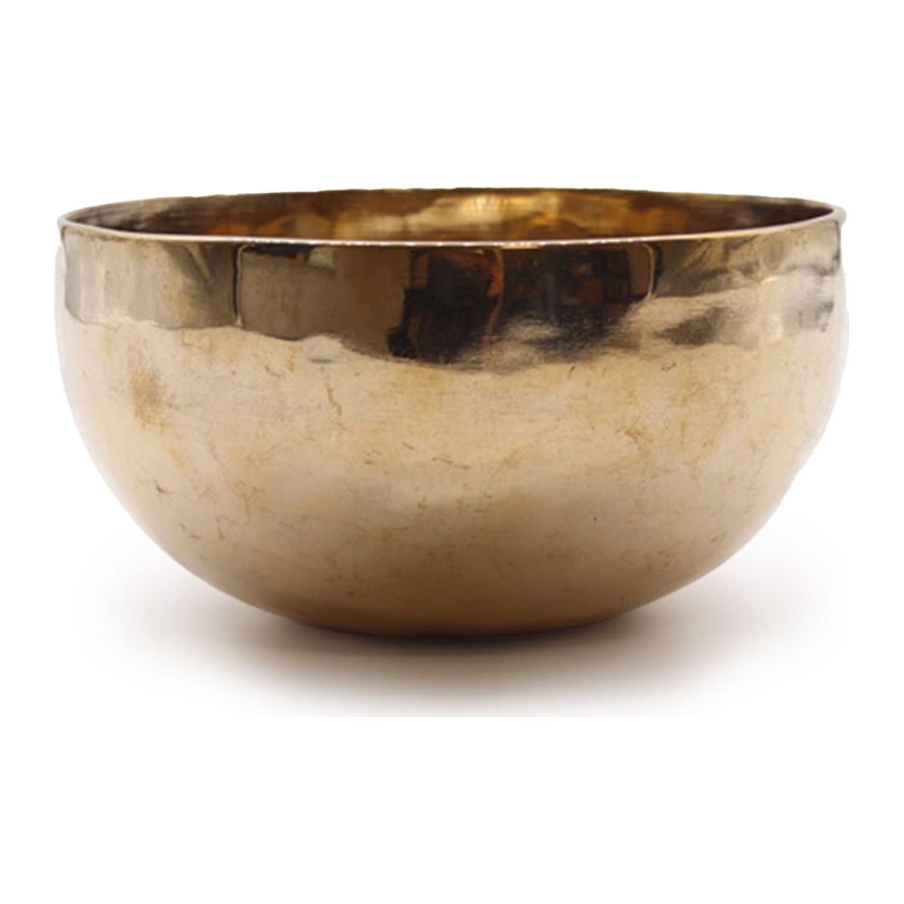 Shining handmade bell-metal singing bowl