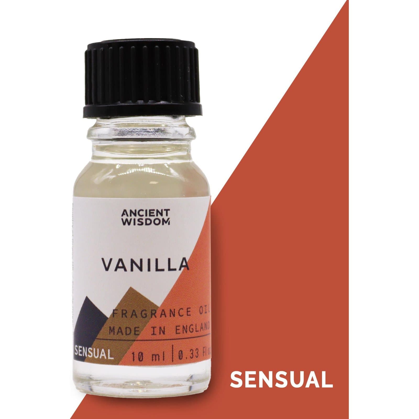 Pack of two 10 ml vanilla fragrance oils
