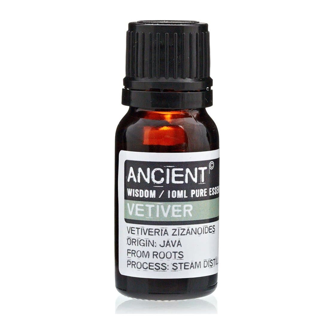 10 ml bottle of vetivert essential oil