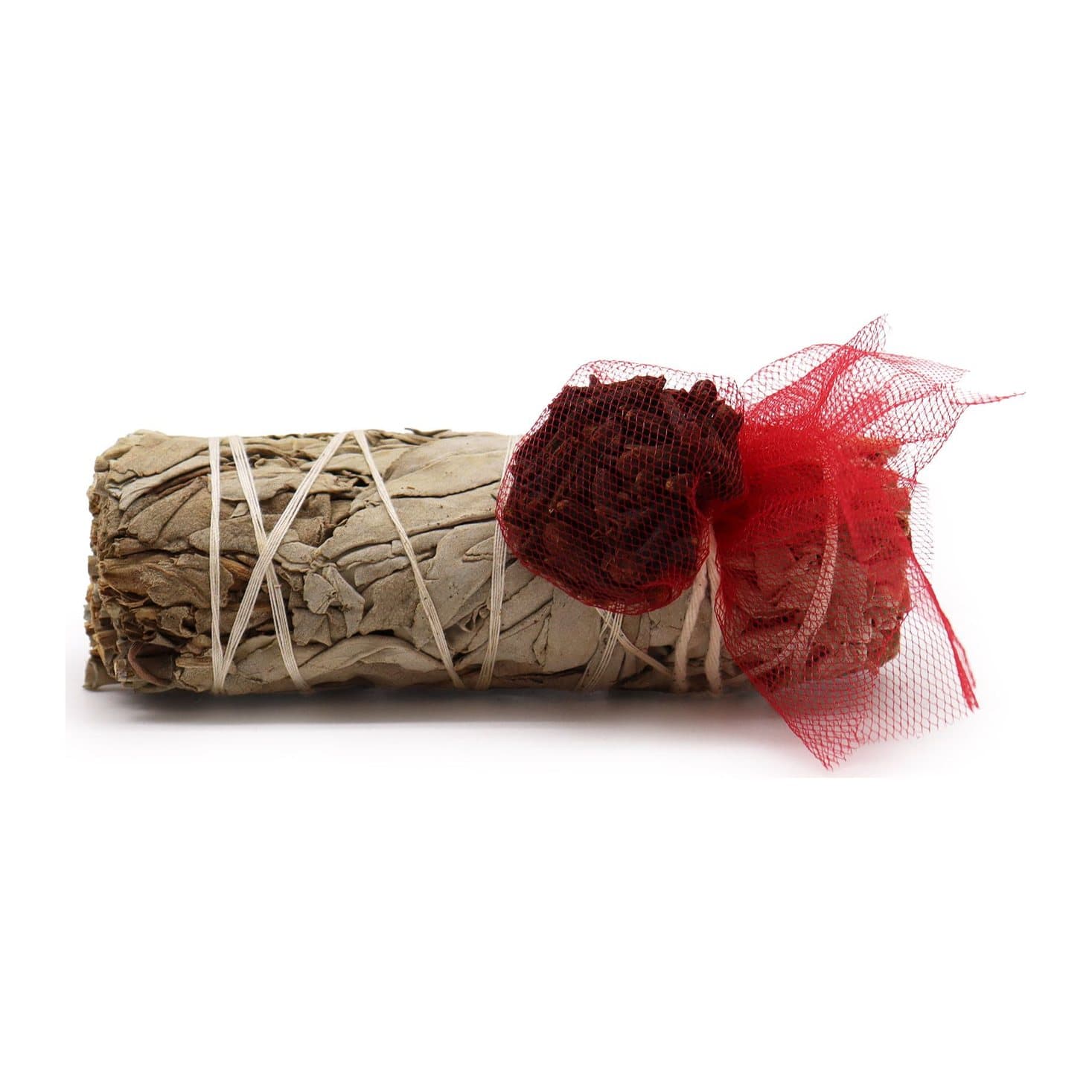 Small white sage and clove herb bundle