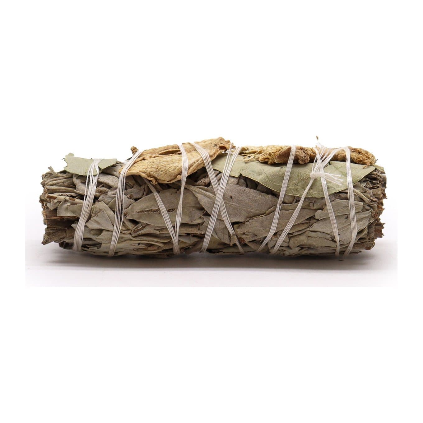 White sage, eucalyptus and ginger herb bundle