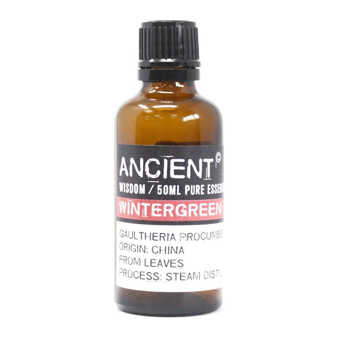 50 ml bottle of wintergreen essential oil