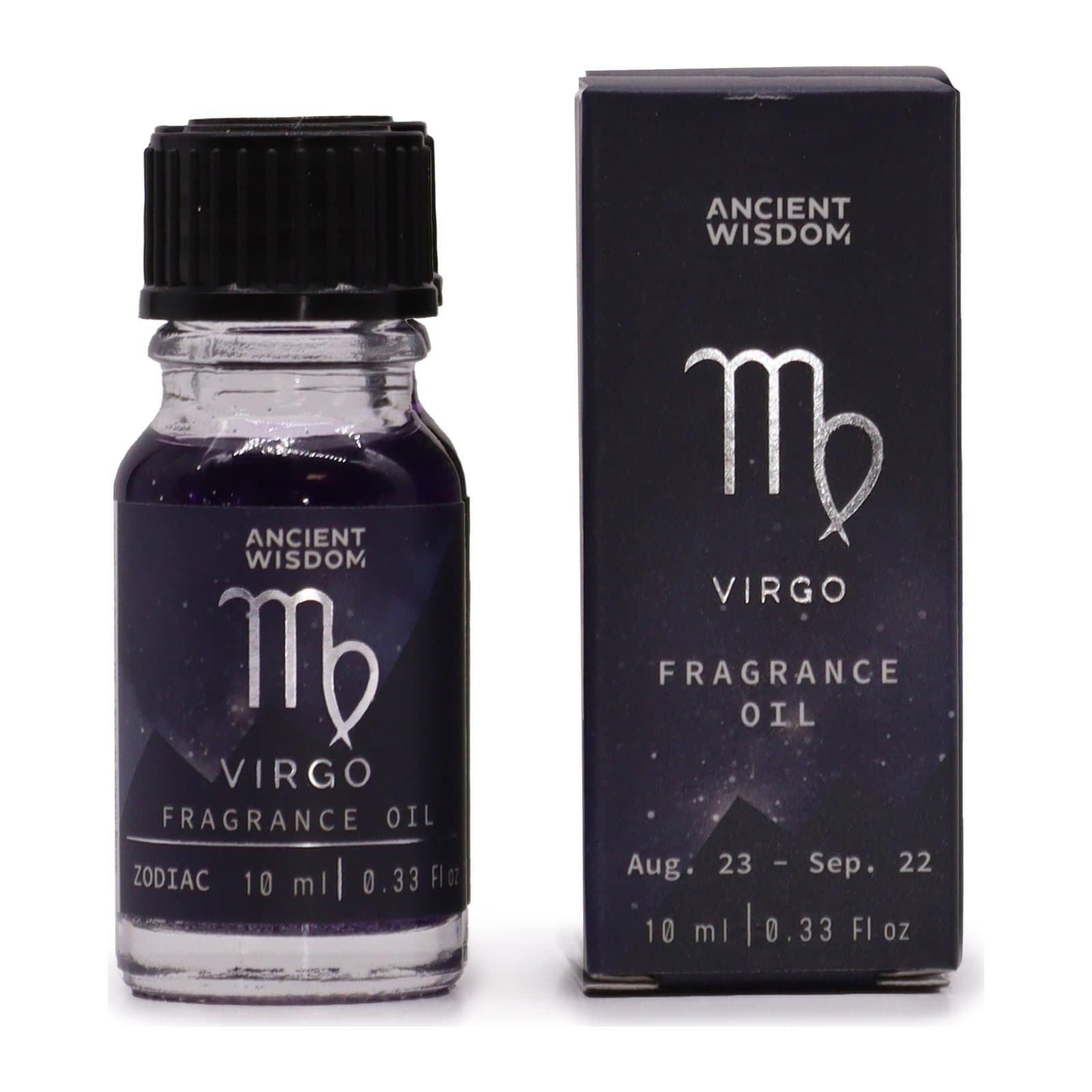 Dark zodiac fragrance oil with bio glitter